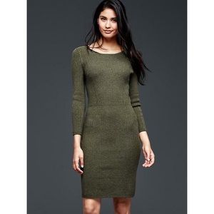 Gap Rib Waist Sweater Dress - Small
